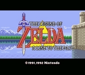 une photo d'Ã©cran de The Legend of Zelda - A Link to the Past sur Nintendo Super Nes